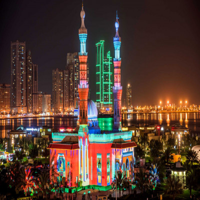 Sharjah Light Festival Sightseeing